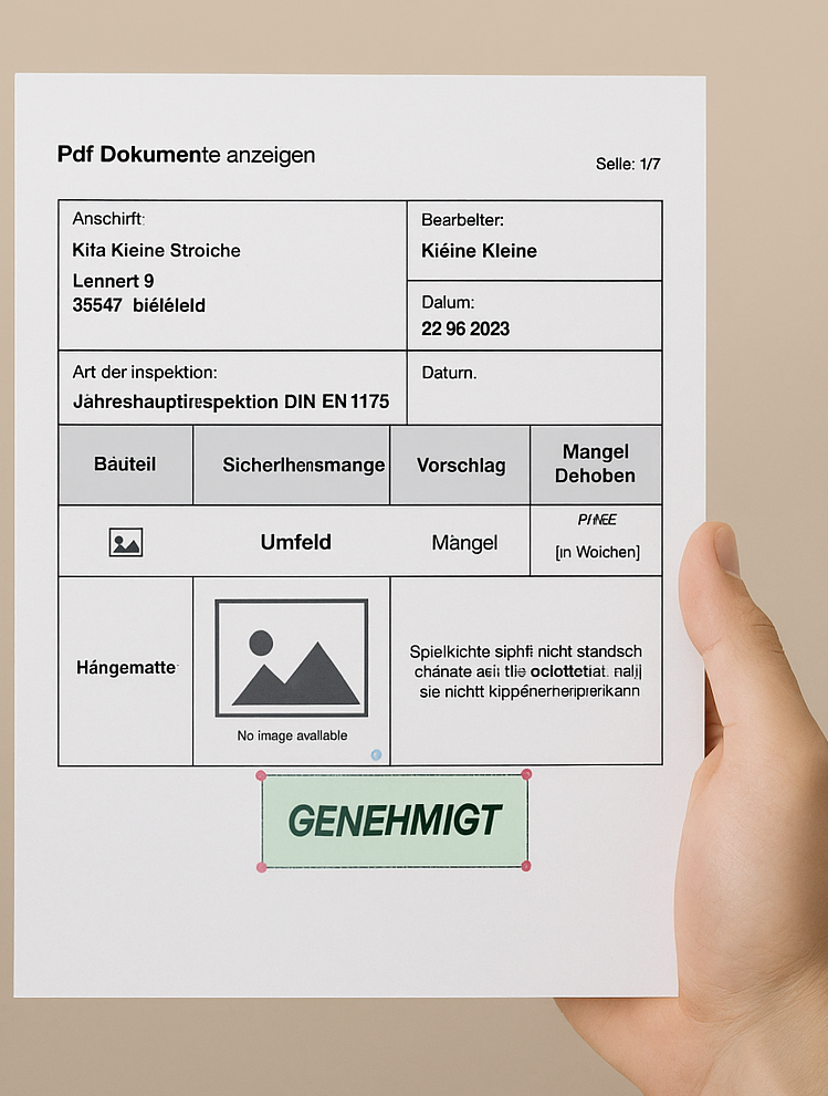 vom Protokoll zum pdf Dokument